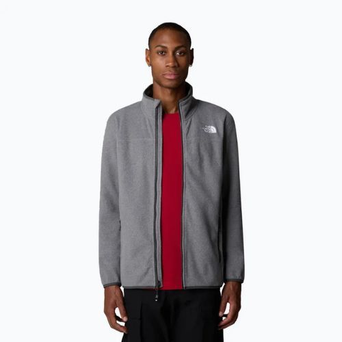 Vyriškas džemperis The North Face 100 Glacier Full Zip medium grey heather