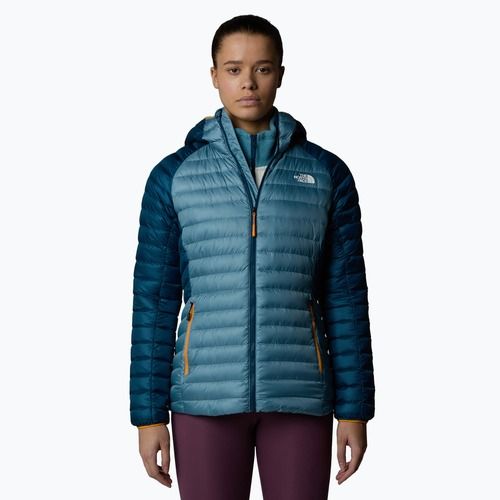 Moteriška pūsta striukė The North Face Bettaforca Lt Down Hoodie algae blue/midnight petrol