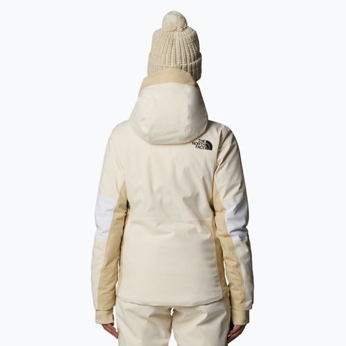 Moteriška slidinėjimo striukė The North Face Lenado white dune/gravel/khaki