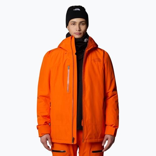 Vyriška slidinėjimo striukė The North Face Descendit orange