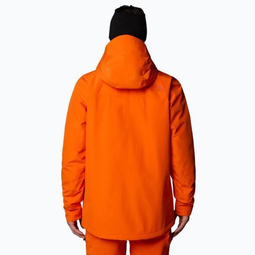 Vyriška slidinėjimo striukė The North Face Descendit orange