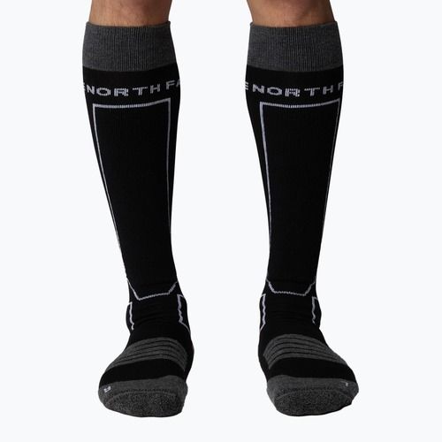 Vyriškos slidinėjimo kojinės The North Face Resort Ski black/monument grey