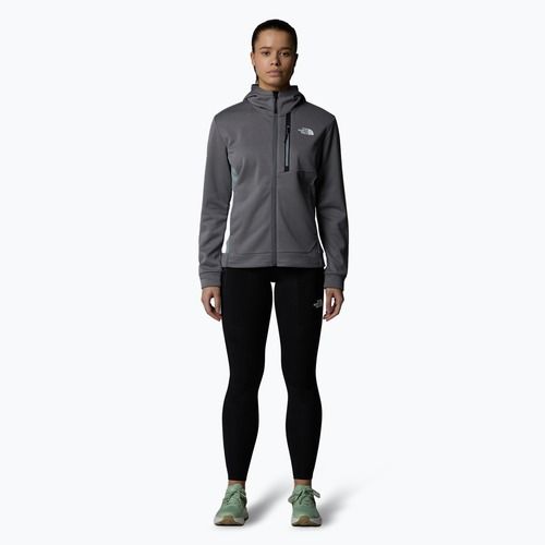 Moteriškas džemperis The North Face Mountain Athletics FZ Fleece smoked pearl/ monument grey