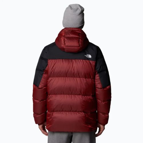 Vyriška pūsta striukė The North Face Diablo Down 2.0 Hoodie high risk red/black heather