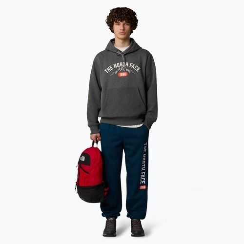Vyriški marškinėliai The North Face Varsity Graphic medium grey heather