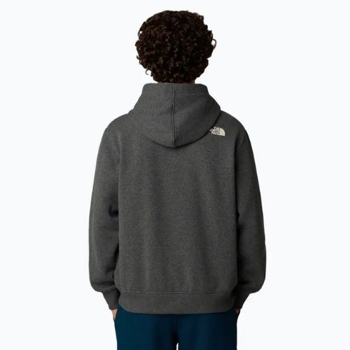 Vyriški marškinėliai The North Face Varsity Graphic medium grey heather