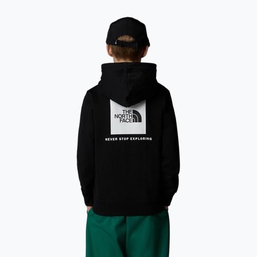 Vaikiškas džemperis The North Face Teen Redbox Regular P/O black