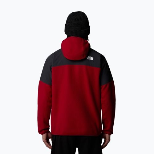 Vyriškas džemperis The North Face Glacier Heavyweight Full Zip HD garnet red/asphalt grey