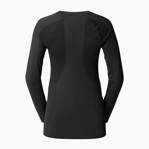 Moteriški termoaktyvūs marškinėliai The North Face Sport Crew Neck juodi