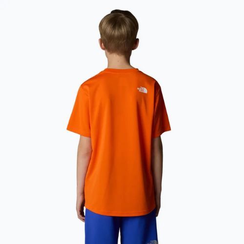 Vaikiški marškinėliai The North Face Reaxion orange