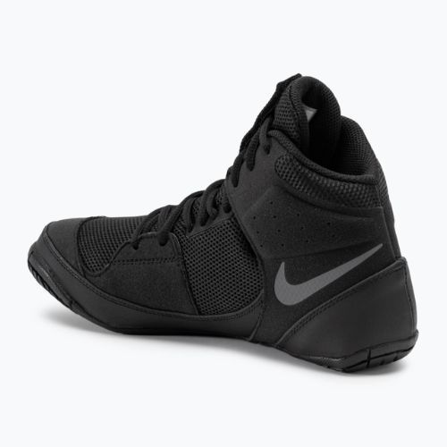Imtynių bateliai Nike Fury black/metallic silver