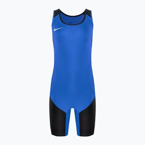 Vyrų imtynių trikotažas Nike Weightlifting Singlet royal/black