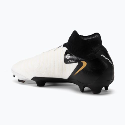 Vyriški futbolo batai Nike Phantom Luna II Pro FG white/metallic gold coin/black