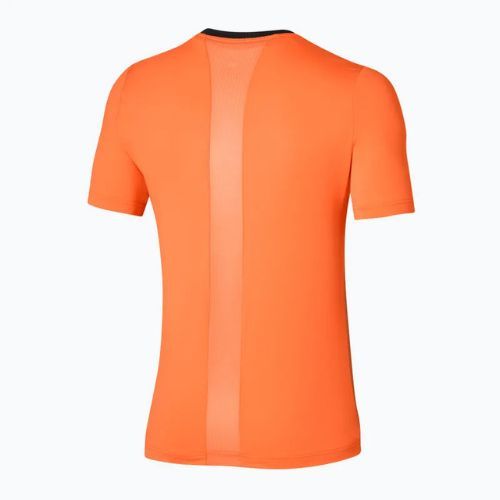 Vyriški teniso marškinėliai Mizuno Release Shadow Tee vibrant orange