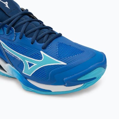 Vyriški tinklinio batai Mizuno Wave Momentum 3 mugen blue/white/estate blue