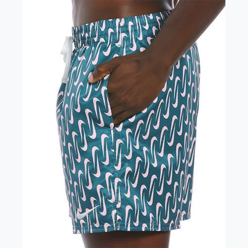 Vyriški maudymosi šortai Nike Swoosh Link 5" Volley dusty cactus