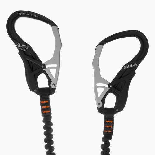 Lonža Salewa Set Via Ferrata Ergo Tex black/orange