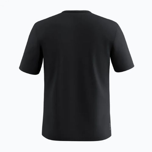 Vyriški žygio marškinėliai Salewa Solidlogo Dry black out