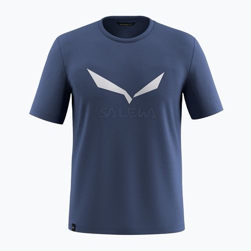 Vyriški marškinėliai Salewa Solidlogo Dry dark denim