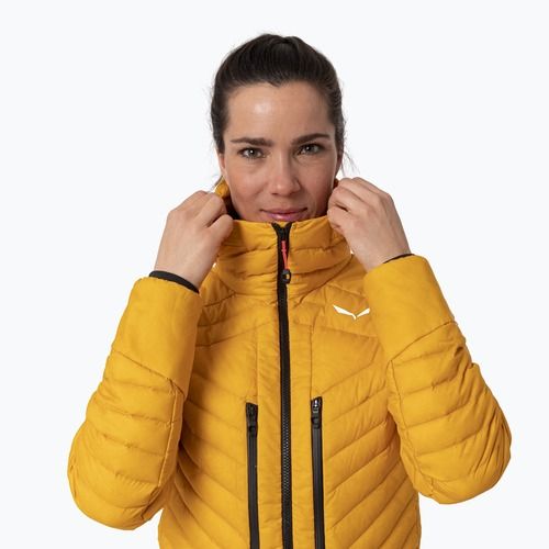 Moteriška pūsta striukė Salewa Ortles Hyb Rds Dwn gold