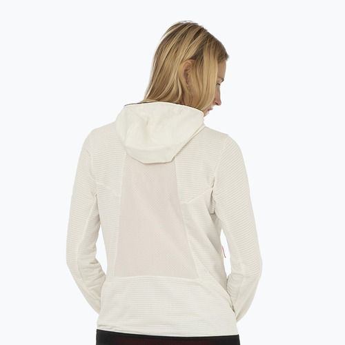 Moteriškas žygio džemperis Salewa Pedroc PL Hooded white