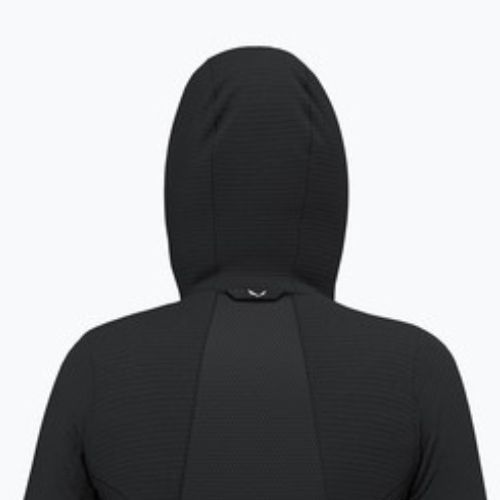 Moteriškas žygio džemperis Salewa Pedroc PL Hooded black out