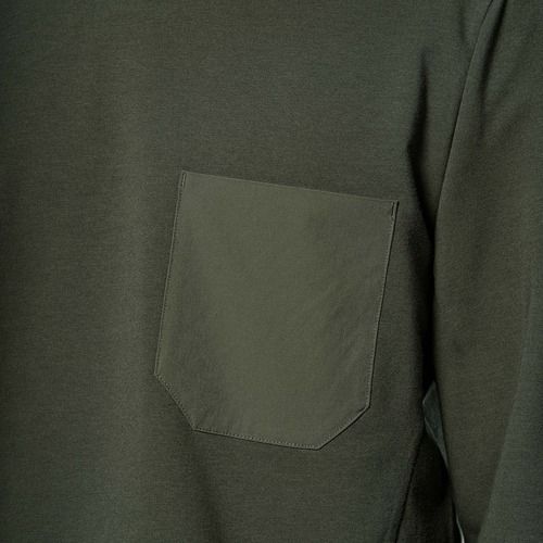 Vyriškas džemperis Salewa Fanes Dry Pullover tamsiai alyvuogių spalvos