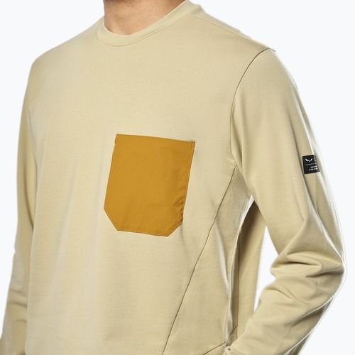 Vyriškas džemperis Salewa Fanes Dry Pullover quicksand