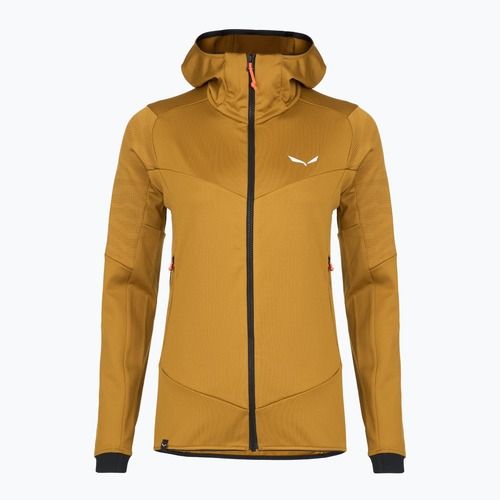 Moteriškas žygio džemperis Salewa Sella Crevasse Hd golden brown