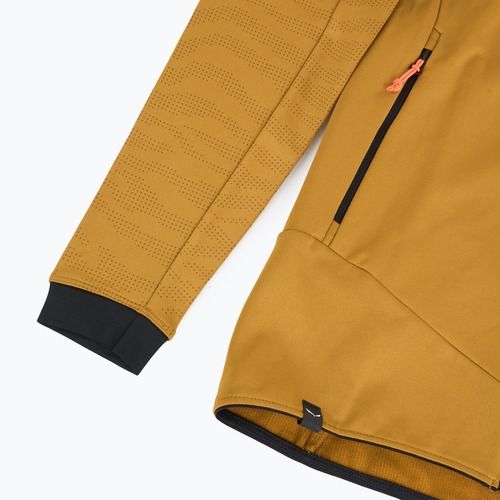 Moteriškas žygio džemperis Salewa Sella Crevasse Hd golden brown