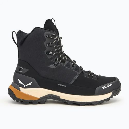 Vyriški žygio batai Salewa Puez Winter Mid Ptx black / black