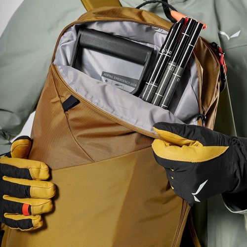 Ski touring kuprinė Salewa Sella Free 22 l golden brown