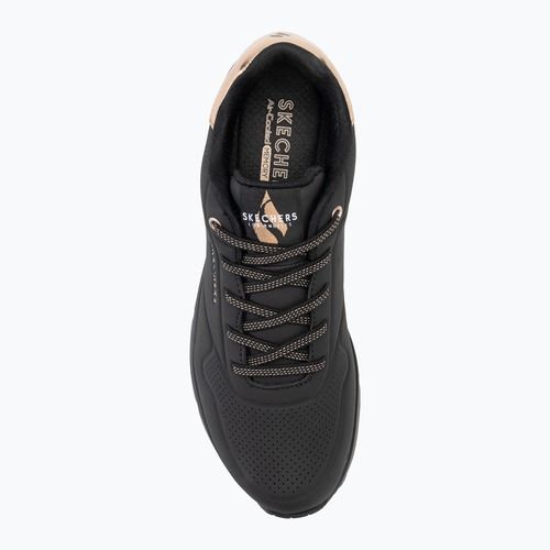 Moteriški batai SKECHERS Uno Shimmer Away black/gold