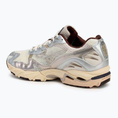 Batai Mizuno Wave Rider 10 mizuno snow white/silver cloud/chicory coffe