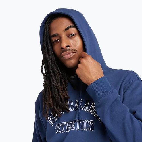 Vyriškas džemperis New Balance Graphic Hoodie navy