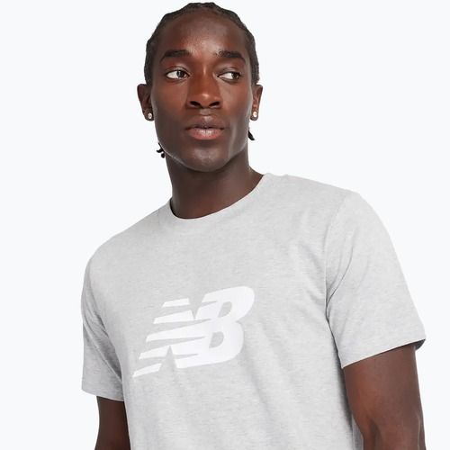 Vyriški sportiniai pilki marškinėliai New Balance Graphic V Flying