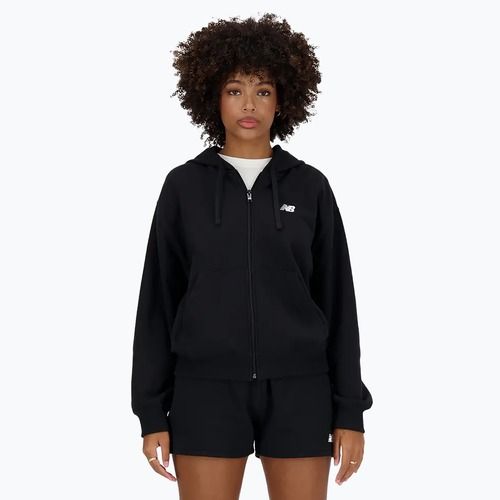 Moteriškas džemperis New Balance French Terry Full Zip black
