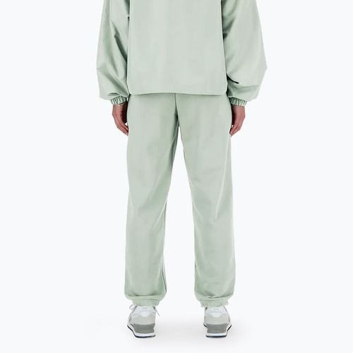 Moteriškos kelnės New Balance French Terry Jogger natural mint