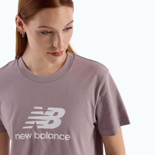 Moteriški marškinėliai New Balance Essentials Jersey icewine