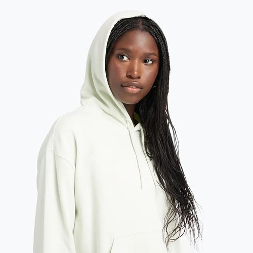Moteriškas džemperis New Balance French Terry Small Logo Hoodie natural mint