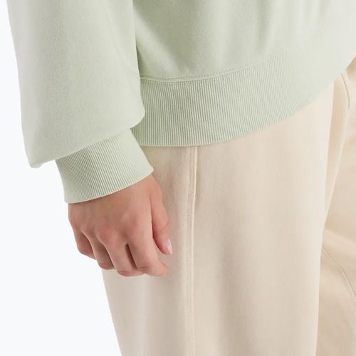 Moteriškas džemperis New Balance French Terry Small Logo natural mint