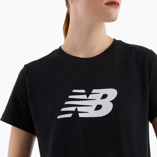 Moteriški marškinėliai New Balance Jersey Logo black