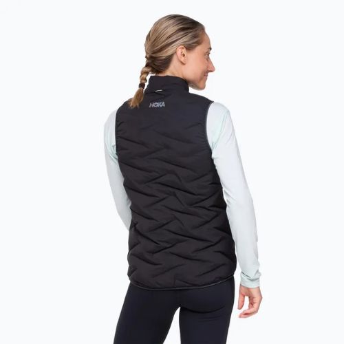 Moteriška bėgimo liemenė HOKA Skyfill Run black