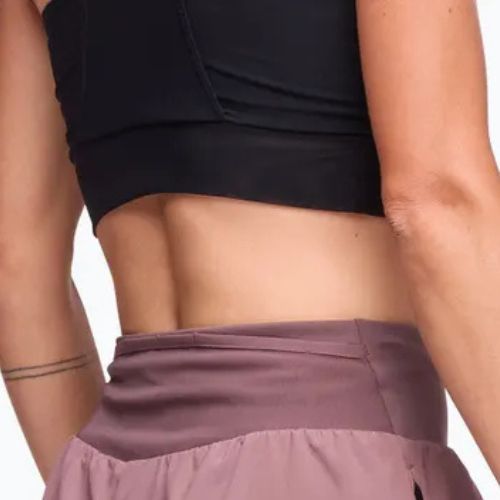 Moteriški bėgimo šortai HOKA Glide 4" smokey quartz