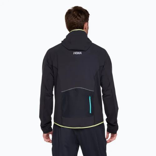 Vyriškas bėgimo džemperis HOKA Sky Glow Half Zip black