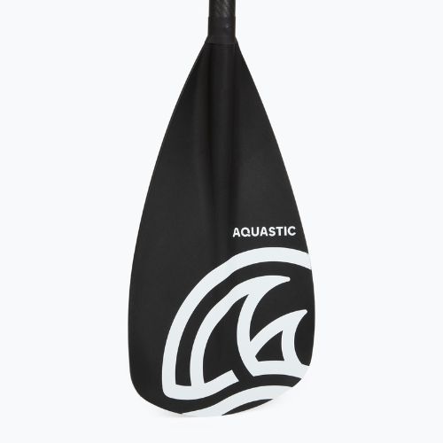 Irklas SUP 3-jų dalių AQUASTIC SUP Pluoštas + Anglis juodas