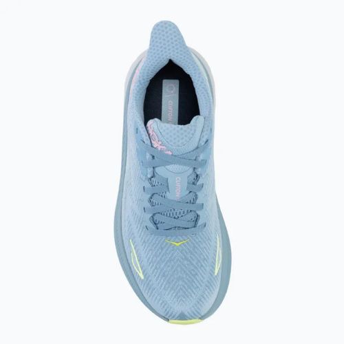 Moteriški bėgimo batai HOKA Clifton 9 Wide dusk/pink twilight