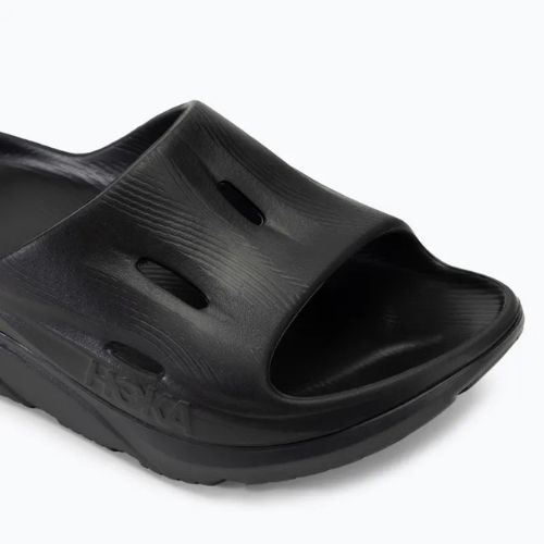 Vaikiškos šlepetės HOKA Ora Recovery Slide 3 black/black