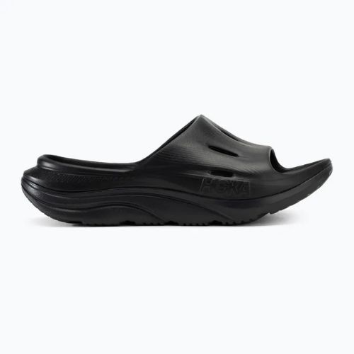 Vaikiškos šlepetės HOKA Ora Recovery Slide 3 black/black