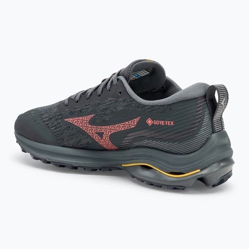 Moteriški bėgimo bateliai Mizuno Wave Rider GTX ebony/ dubarry/ citrus